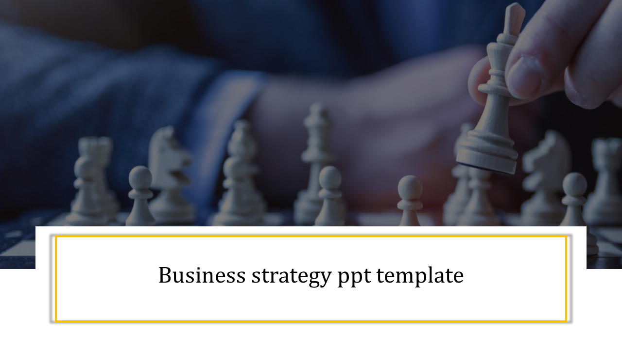 Our Predesigned Business Strategy PPT Template Slides